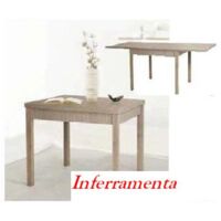 kit de table Libro tables pour cuisine modulable en bois de mA lA ze gris cm 90x90