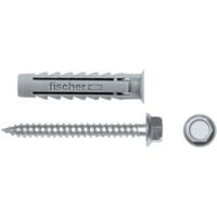 25 pcs Fischer chevilles SX 14 BM cheville A expansion en nylon avec vis