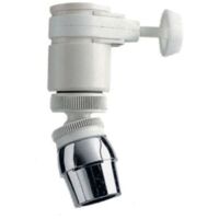 Buse de rechange pour paille avec joint et douchette aA rateur chromA 8 cm