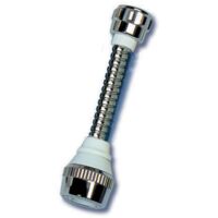 Ae'rateur avec douchette et ae'rateur art695 tuyau ae'rateur en laiton chrome' filetage 22x1F