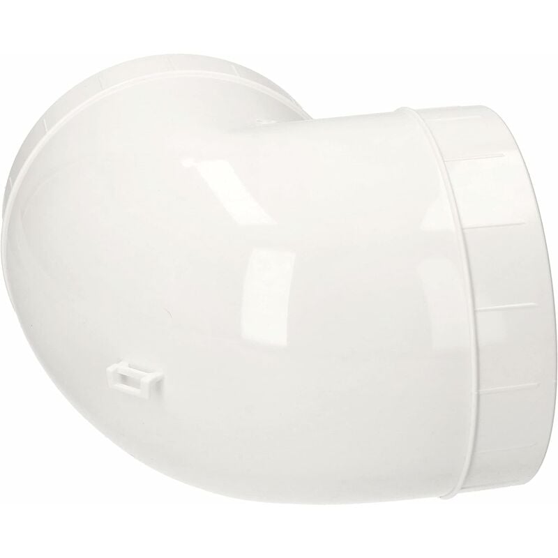 Connecteur pour cache tuyau de chauffage plastique 110 mm blanc, Angles  pour revêtement de tuyaux, Angles, Accessoires