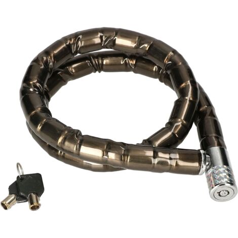 KOTARBAU Serrure à chaîne pour verrouiller les vélos et motos 25 x 1000 mm