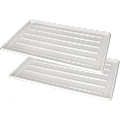 KOTARBAU Lot De 2 Pots De Fleurs En Céramique Pour Fleurs Et Plantes Diamtre 13 Cm Avec Bac Dgouttement Jaune 65732046