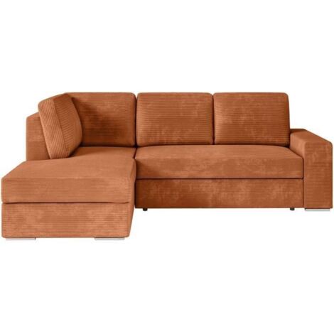 loungitude ARTEMIS canapé d'angle terracotta convertible (1/5)