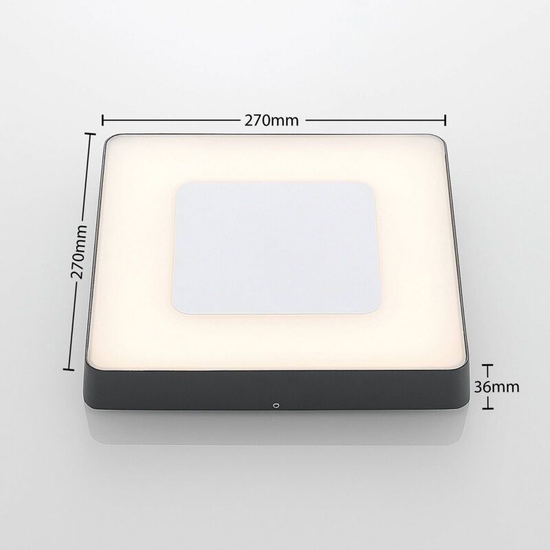 LED Ceiling Light Outdoor 'Sora' Made Of Aluminium - View #9