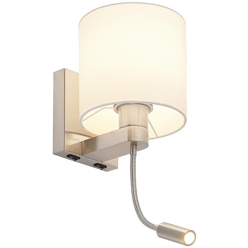 Wall mounted best sale reading lamps lowes