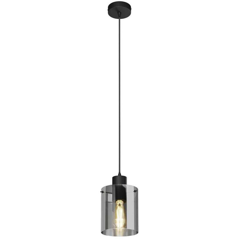 Lindby Ceiling Light Kourtney Dimmable (Modern) In Black For E.g. Living Room & Dining (1 Light Source, E27) From Pendant Lighting Lamp Hanging