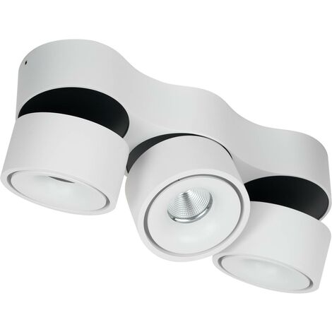 LED Ceiling Lightdimmable 'Rotari' made of Aluminium for Living Room & Dining Room (1/5)