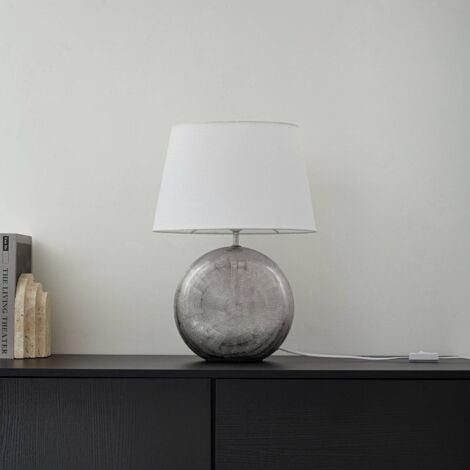Table Lamp 'Florentino' made of Textile for Living Room & Dining Room