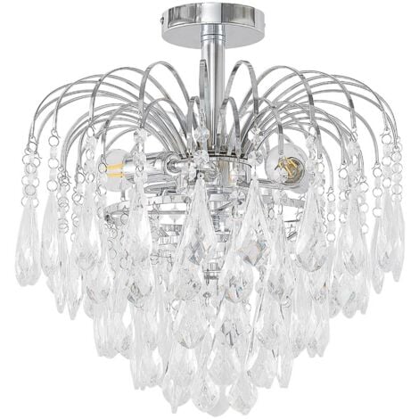 Ceiling Lightdimmable 'Silino' made of Metal for Living Room & Dining Room