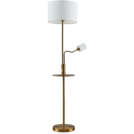 Bronze desk lamp with store usb port