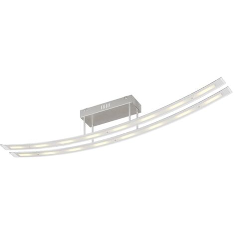 LED Ceiling Lightdimmable 'Jarda' made of Glass for Living Room & Dining Room
