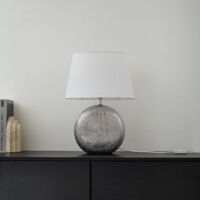 Table Lamp 'Florentino' Made Of Textile For Living Room & Dining Room - View #13