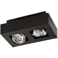 Ceiling Lightdimmable 'Vince' made of Aluminium for Hallway