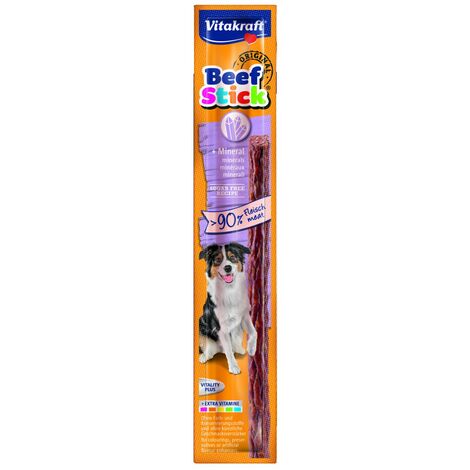 Vitakraft Beef Stick Original Minéraux - Friandise pour chiens - 50 x 12g