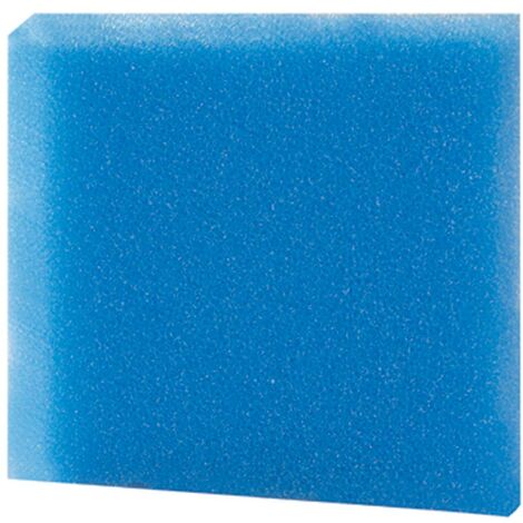 Hobby Mousse filtrante bleu, fin, 50x50x5 cm