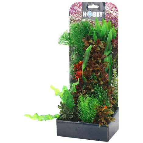 Arbre Décoratif En PVC Pour Aquarium – Plantes Artificielles Colorées – Cache Pour Poissons, Décoration Paysage Aquatique – 9x7x24 Cm