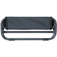 Maelson Soft Bed, lit pour chien pliable et rembourré - anthracite, L / 86 cm