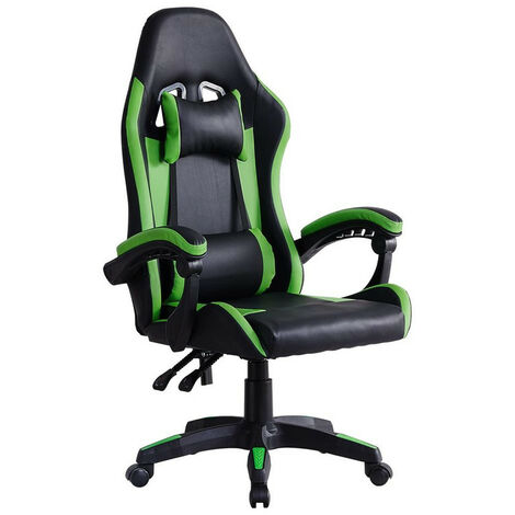 Gaming Chair Ergonomic Racing Office Chair Height Adjustable Mid - Main Image
