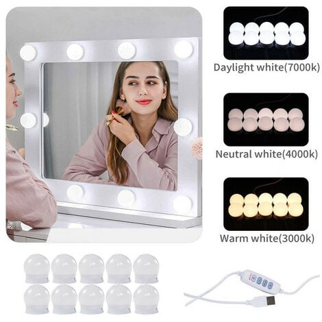 Dressing Table,  LED Makeup Dressing Table, Vanity Make-up Desk Set