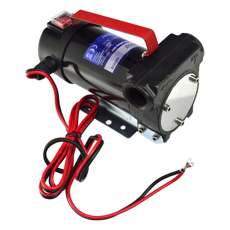 Pompa Per Gasolio 24V Geko G01016 - Portatile Per Travaso Diesel E Liquidi, Portata 40 L/min - Foto 6