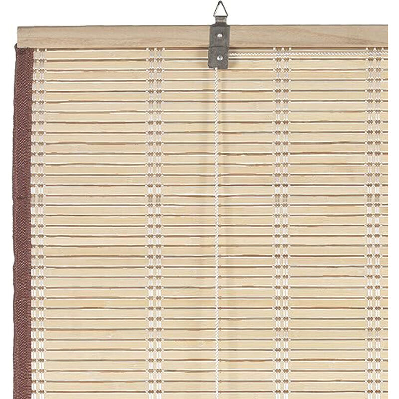 TAPPARELLA AVVOLGIBILE IN BAMBOO TENDA DA SOLE OSCURANTE CARRUCOLA  150x300cm 4F