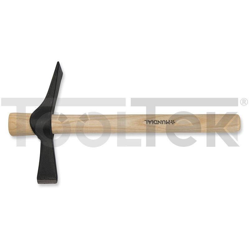 WedDecor Martello In Nylon Per Pelle Con Manico In Legno - Testa Singola 210mm, Per Timbratura, Intaglio E Punzonatura Fai Da Te