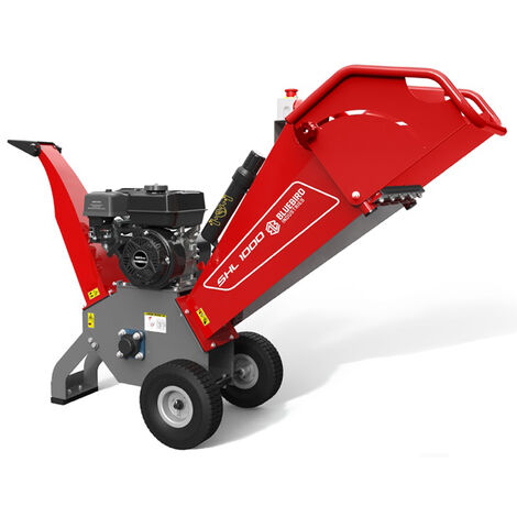 BIOTRITURATORE A SCOPPIO CIPPATORE Ø MAX 100 mm 6,5HP MOTORE LONCIN BLUE BIRD