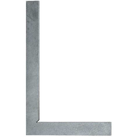 SQUADRA SEMPLICE 90° IN ACCIAIO INDEFORMABILE 600x300mm FABBRO MURATORE INECO