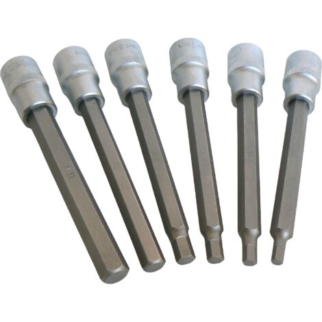 SET SERIE BUSSOLE TORX-E10-24 DA 1/2 9PZ Cr-V CONDOR, Tooltek