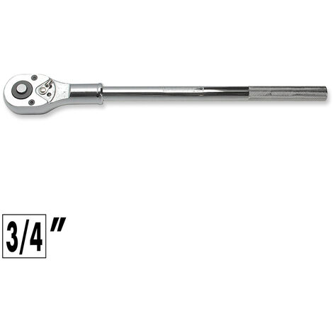CHIAVE A CRICCHETTO REVERSIBILE 3/4" SGANCIO RAPIDO 500mm MUNDIAL