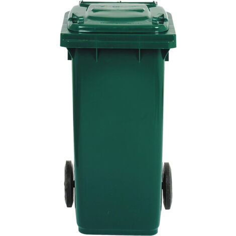 BIDONE RACCOLTA DIFFERENZIATA CARRELLATO 120LT BIANCO-VERDE-BLU-GIALLO-MARRONE, "Giallo"