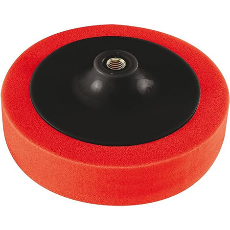 TAMPONE IN SPUGNA PLATORELLO PER TRAPANO FLEX 175 mm FILETTATO M14 VALEX