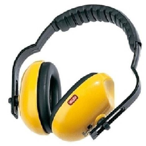 CUFFIA CUFFIE ANTIRUMORE PROTEZIONE ORECCHIE REGOLABILI ARCO FLESSIBILE VALEX