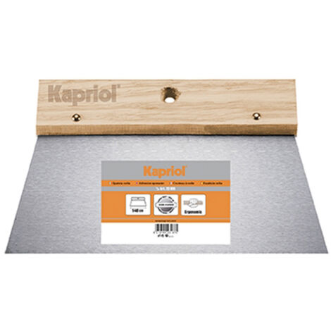 Spatola Per Stucco Kapriol Manico In Legno Lama 10 Cm - Foto 7