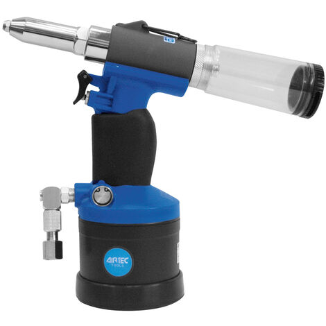 RIVETTATRICE IDROPNEUMATICA IN COMPOSITO PROFESSIONALE 2,4-4,8mm MOD. 410 AIRTEC