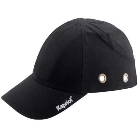 CAPELLO CAPPELLINO ANTIURTO CON VISIERA RIVESTIMENTO ABS EN812 BLU SCURO KAPRIOL