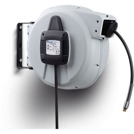 Avvolgitubo Aria Compressa 10m + Avvitatore A Impulsi 4000 RPM - Set 17 Pezzi Monzana - Foto 2