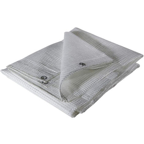 TELO TELONE OCCHIELLATO RETINATO POLIETILENE COPERTURA 150Gr 4X6m VERDELOOK