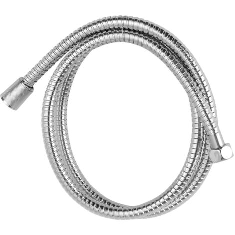 LACCIO DOCCIA ESTENSIBILE IN ACCIAIO CROMATO 150-200cm ANTITORSIONE FERIDRAS (1/4)