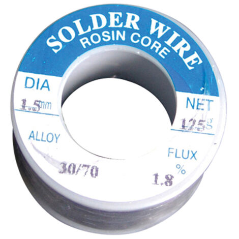 Bobine De Soudure 500g étain 50% 2mm - Marque Za.Fa, Fabriqué En Italie