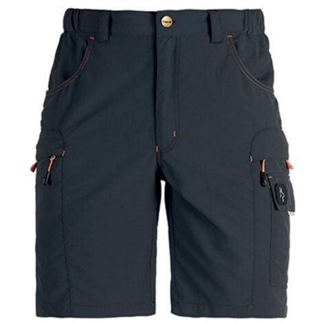 PANTALONE CORTO LAVORO GHIBLI BLU TG.M-XXL CARGO TASCHE PORTAUTENSILI KAPRIOL, " XXL "