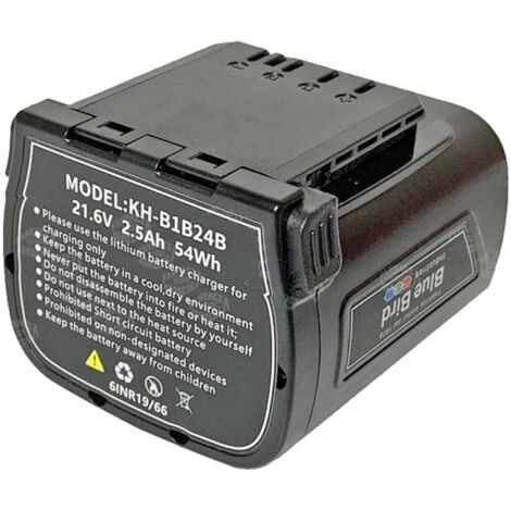 BATTERIA RICARICABILE AL LITIO 21,6V 2,5Ah RICAMBIO PS 22-38 BLUE BIRD