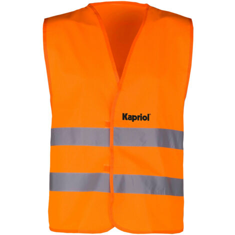 Decathlon Caccia Gilet Alta Visibilita' Arancio Omologato