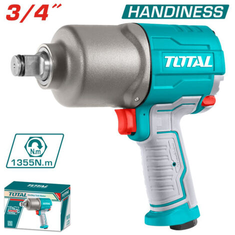 AVVITATORE PNEUMATICO PISTOLA PNEUMATICA AD IMPULSI 3/4″ 1355Nm TOTAL (1/5)