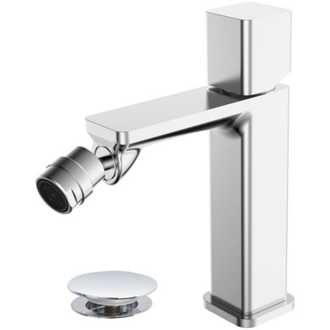 MISCELATORE MONOCOMANDO RUBINETTO BIDET CROMATO LUCIDO SERIE LOTUS FERIDRAS (1/3)