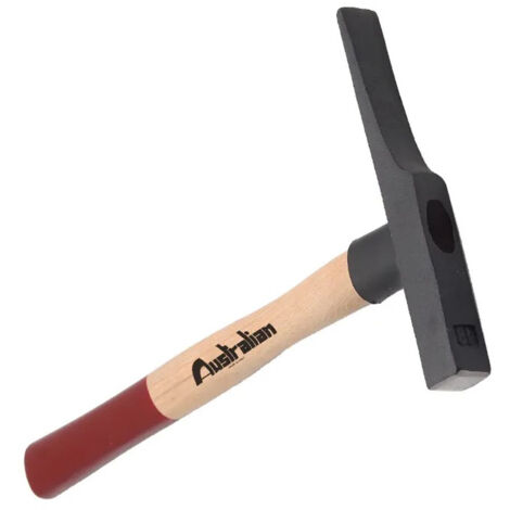 MARTELLO ELETTRICISTA TIPO FRANCESE PENNA LUNGA MANICO LEGNO TOP 200g AUSTRALIAN (1/3)
