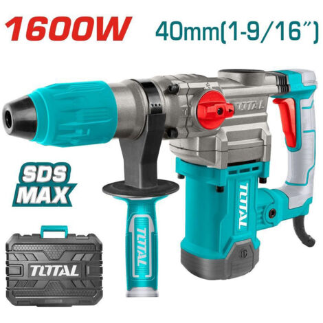 MARTELLO TASSELLATORE SDS-MAX SCALPELLATORE TRAPANO 1600W 10J TOTAL