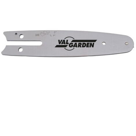 BARRA RICAMBIO MOTOSEGA POTATORE "AGM XP12NP" 12cm PASSO 1/4" 1.1mm VALGARDEN (1/2)