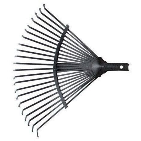 Rastrello Scopa Per Foglie 15 Denti Regolabili - Foto 4